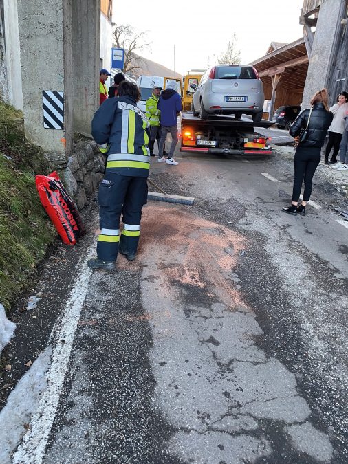 Unfall auf der Strasse