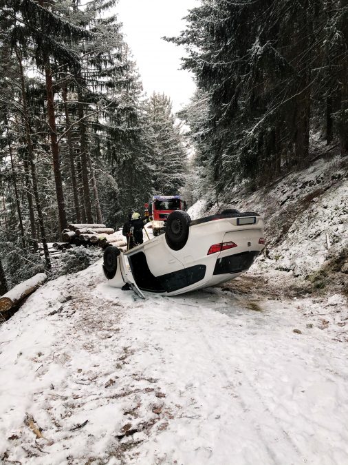 Unfall auf Strasse